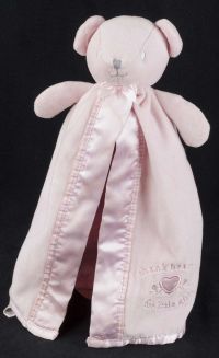 Carters Teddy Bear Thank Heaven For Little Girls Lovey Plush